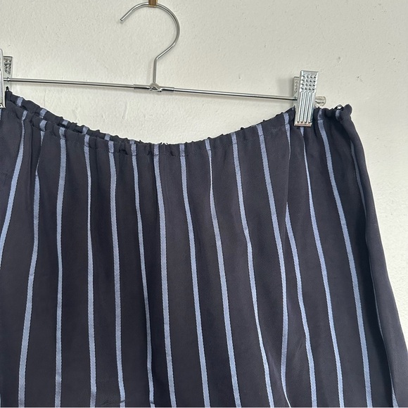 Gauchere • Striped and Sheer Midi Skirt • 42 (10) - Picture 4 of 15